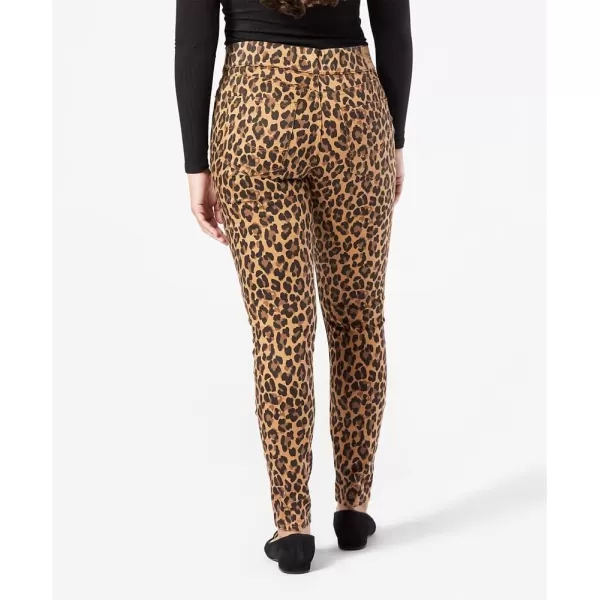 imageSignature by Levi Strauss ampamp Co Gold Womens Totally Shaping Pullon Skinny Jeans Available in Plus SizeKalahari Cheetah Brown