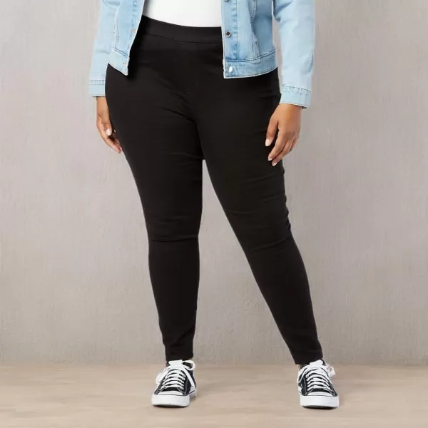 imageSignature by Levi Strauss ampamp Co Gold Womens Totally Shaping Pullon Skinny Jeans Available in Plus SizeNoir