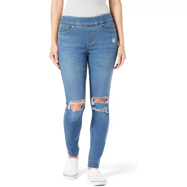 imageSignature by Levi Strauss ampamp Co Gold Womens Totally Shaping Pullon Skinny Jeans Available in Plus SizeSequoia Grove 5d