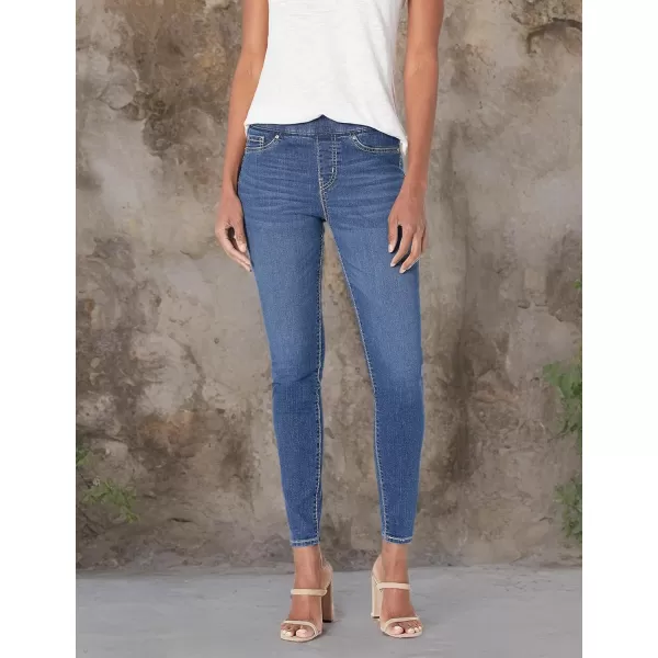 imageSignature by Levi Strauss ampamp Co Gold Womens Totally Shaping Pullon Skinny Jeans Available in Plus SizeSun Worshipper Signature