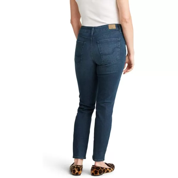 imageSignature by Levi Strauss ampamp Co Gold Womens Totally Shaping Skinny Jeans Standard and PlusBlue Laguna