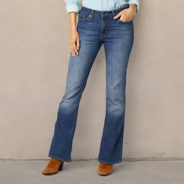 imageSignature by Levi Strauss ampamp Co Gold Womens True Boot Jean Standard and PlusGolden Star