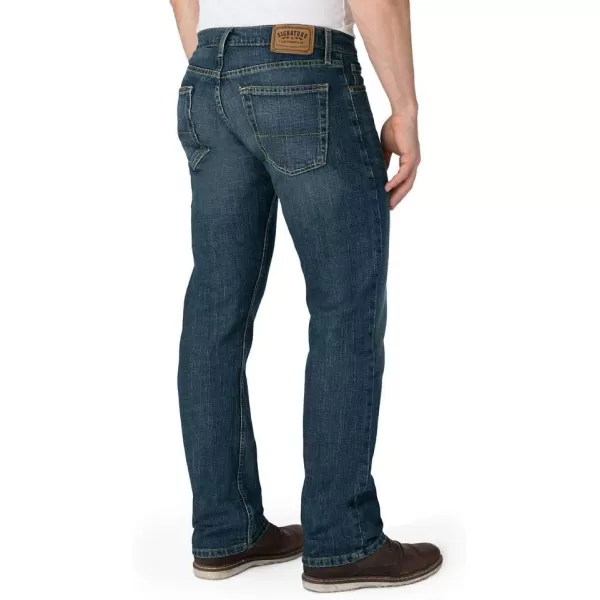 imageSignature by Levi Strauss ampamp Co Mens Straight Fit JeansBigfootwaterless