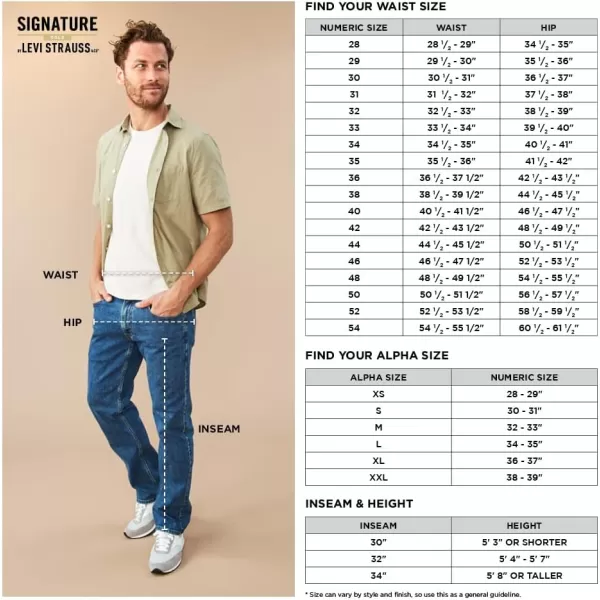 imageSignature by Levi Strauss ampamp Co Mens Western Cowboy Fit JeanAce