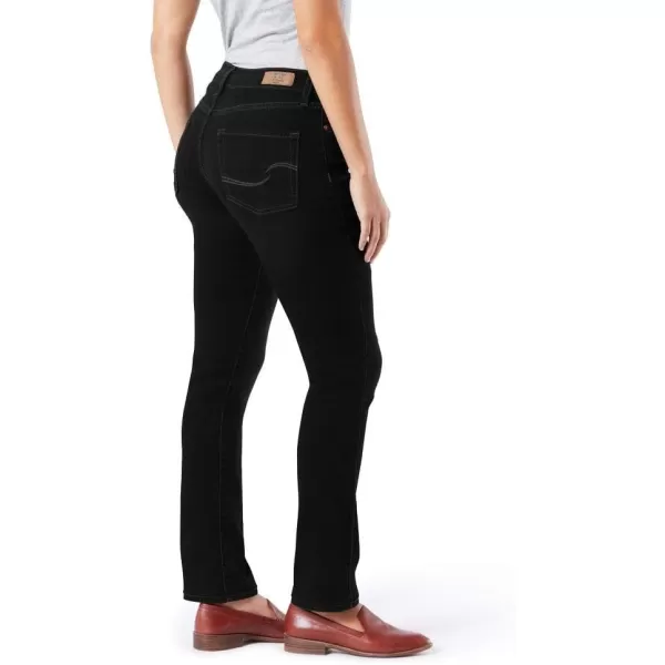 imageSignature by Levi Strauss ampamp Co Womens Modern Straight JeansNoir Gold