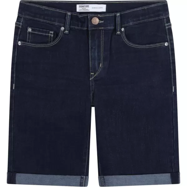 imageSignature by Levi Strauss ampamp Co Gold Girls Bermuda ShortGood Fortune Indigo