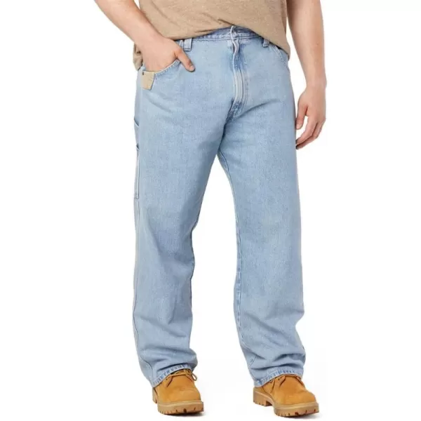 imageSignature by Levi Strauss ampamp Co Gold Mens Contractor Work JeanLight Indigo