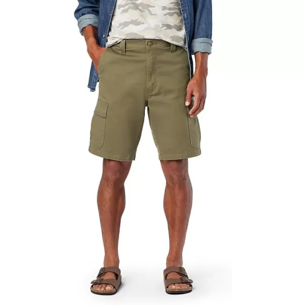 imageSignature by Levi Strauss ampamp Co Gold Mens Essential Cargo Shorts Also Available in Big ampamp TallNew Olive Night