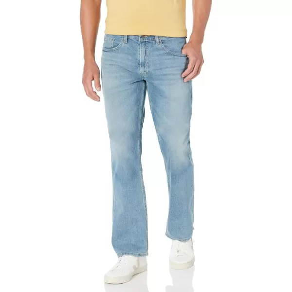 imageSignature by Levi Strauss ampamp Co Gold Mens Relaxed Fit Flex JeansDrizzle Flx