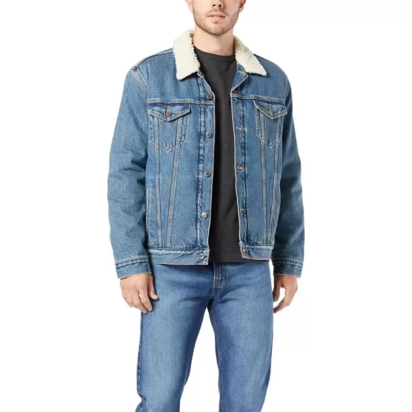 imageSignature by Levi Strauss ampamp Co Gold Mens Signature Sherpa Lined Trucker JacketView Trucker