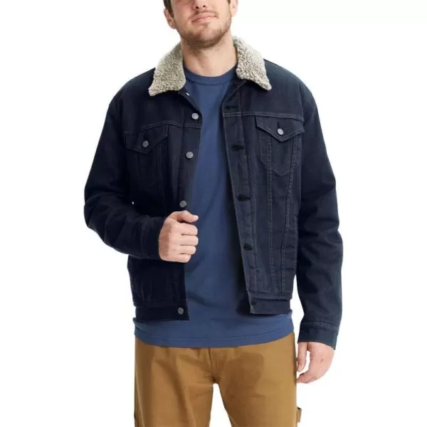 imageSignature by Levi Strauss ampamp Co Gold Mens Signature Sherpa Lined Trucker JacketWere Not Going to Take It  Waterless