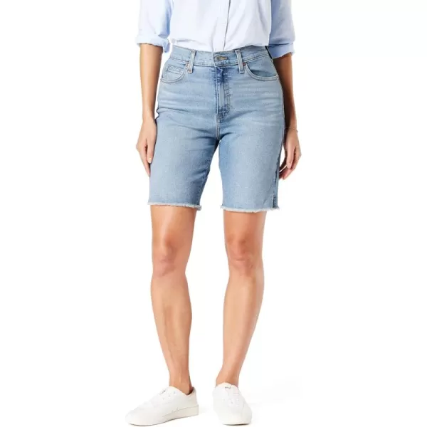 imageSignature by Levi Strauss ampamp Co Gold Womens Heritage High Rise 9quot Bermuda Short Available in Plus SizeNew Indio Palms