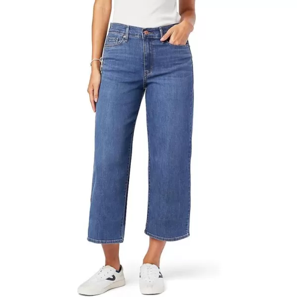 imageSignature by Levi Strauss ampamp Co Gold Womens Mid Rise Wide Leg Capri Also Available in Plus SizeNew Over the Moon