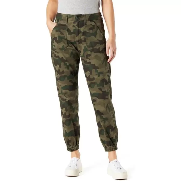 imageSignature by Levi Strauss ampamp Co Gold Womens MidRise Jogger Available in Plus SizeKabekona Army Green