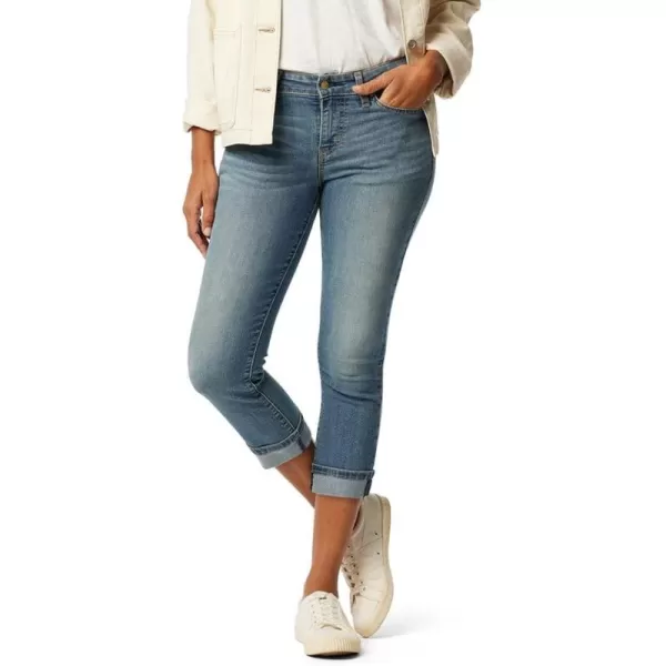 imageSignature by Levi Strauss ampamp Co Gold Womens MidRise Slim Fit Capris Available in Plus SizeBlue Ice