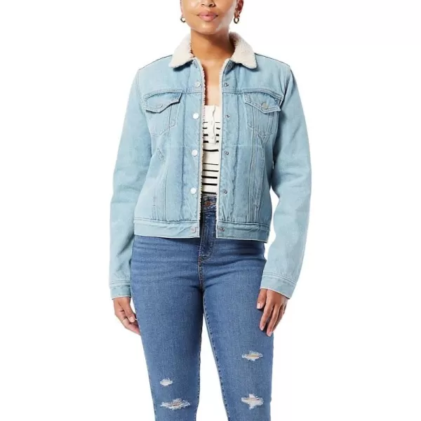 imageSignature by Levi Strauss ampamp Co Gold Womens Original Trucker Jacket Available in Plus SizeCastle Creek