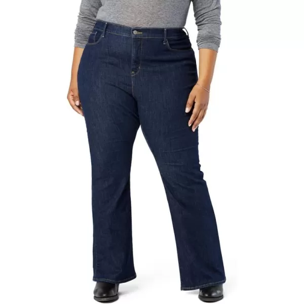 imageSignature by Levi Strauss ampamp Co Gold Womens Totally Shaping Flare Jean Standard and PlusRomero Creek 5d