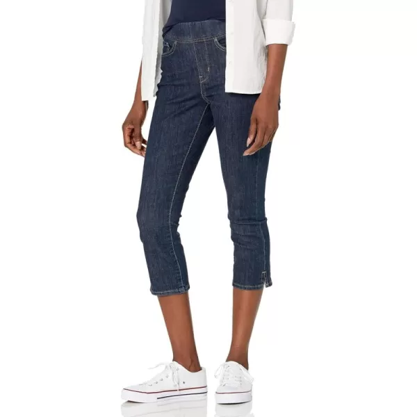 imageSignature by Levi Strauss ampamp Co Gold Womens Totally Shaping Pull On Capri Also Available in Plus SizeIndigo Rinse