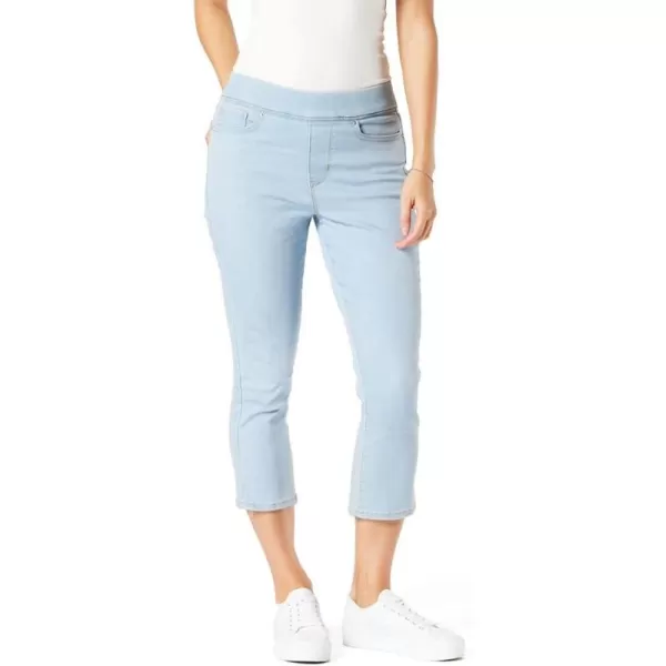 imageSignature by Levi Strauss ampamp Co Gold Womens Totally Shaping Pull On Capri Also Available in Plus SizePhantom Bluff
