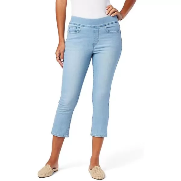 imageSignature by Levi Strauss ampamp Co Gold Womens Totally Shaping Pull On Capri Also Available in Plus SizeWaves for Days