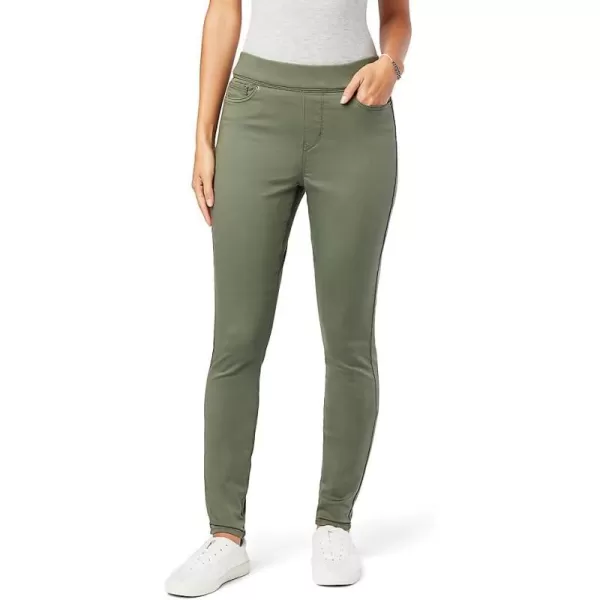 imageSignature by Levi Strauss ampamp Co Gold Womens Totally Shaping Pullon Skinny Jeans Available in Plus SizeCool Sage