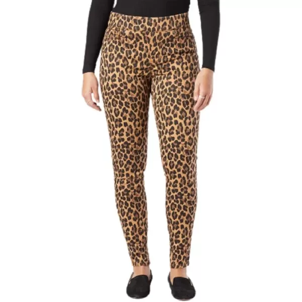 imageSignature by Levi Strauss ampamp Co Gold Womens Totally Shaping Pullon Skinny Jeans Available in Plus SizeKalahari Cheetah Brown