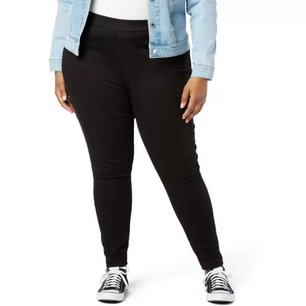 imageSignature by Levi Strauss ampamp Co Gold Womens Totally Shaping Pullon Skinny Jeans Available in Plus SizeNoir