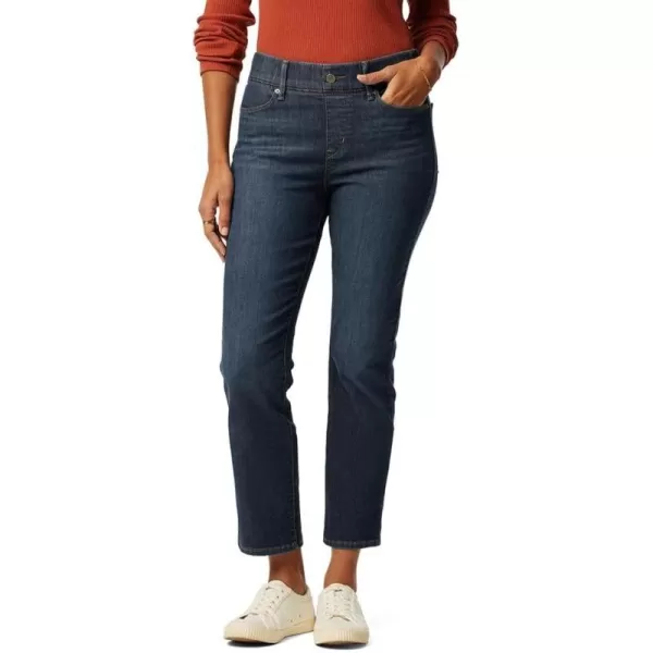 imageSignature by Levi Strauss ampamp Co Gold Womens Totally Shaping Ultimate Pullon Ankle Straight Jeans Also Available in PlusBlue Rhythm