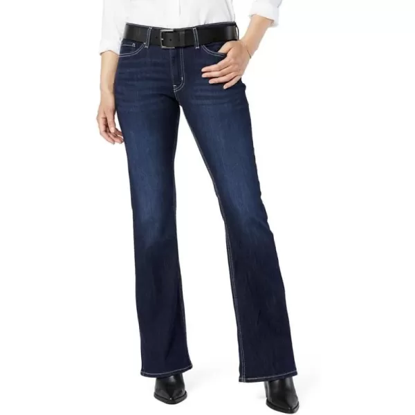 imageSignature by Levi Strauss ampamp Co Gold Womens True Boot Jean Standard and PlusTinty Night