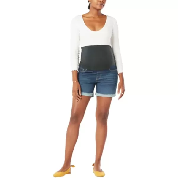 imageLevi Strauss Signature Gold Womens Maternity 5quot ShortNight Out