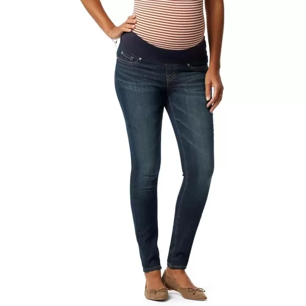 imageLevi Strauss Signature Gold Womens Maternity Baby Bump Skinny JeansBlue Lagunawaterless