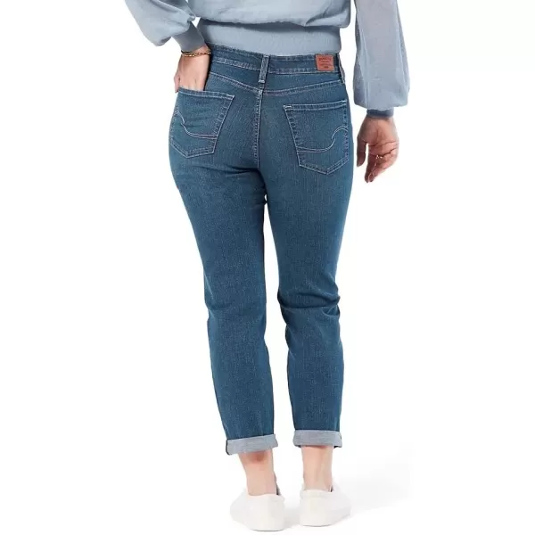 imageLevi Strauss Signature Gold Womens Mid Rise Slim Boyfriend Jeans Available in Plus SizeBefore Dusk