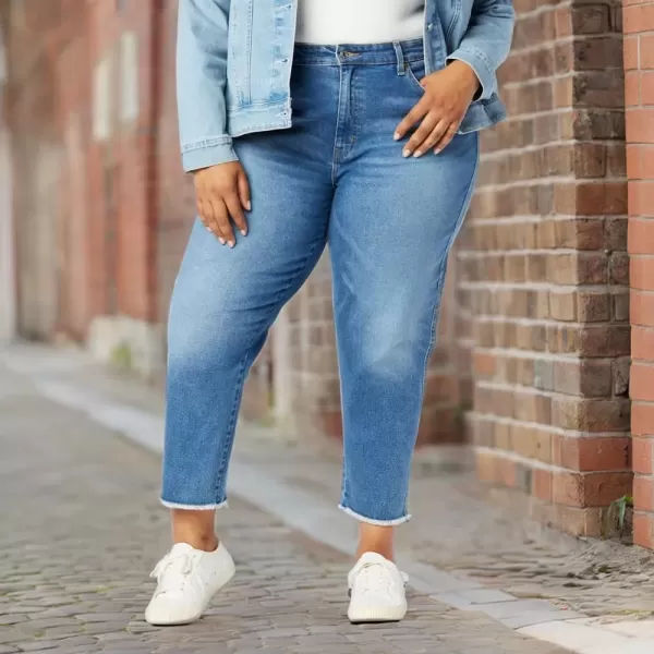 imageLevi Strauss Signature Gold Womens Mid Rise Slim Boyfriend Jeans Available in Plus SizeNew Alto Hill 5d