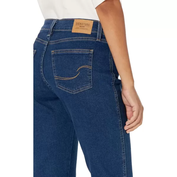 imageLevi Strauss Signature Gold Womens Mid Rise Slim Boyfriend Jeans Available in Plus SizeNew Wildwood Flower