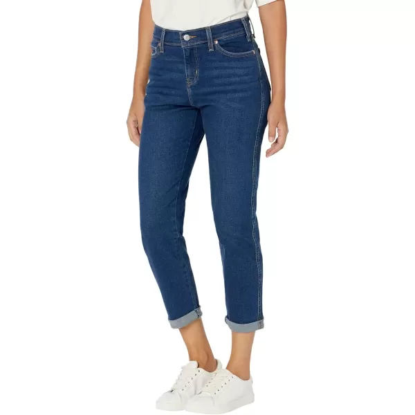 imageLevi Strauss Signature Gold Womens Mid Rise Slim Boyfriend Jeans Available in Plus SizeNew Wildwood Flower