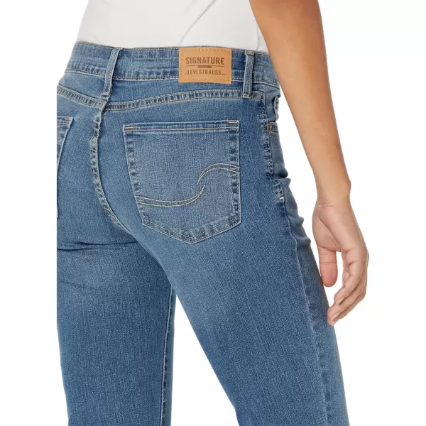 imageLevi Strauss Signature Gold Womens Mid Rise Slim Boyfriend Jeans Available in Plus SizeOne and Onlywaterless