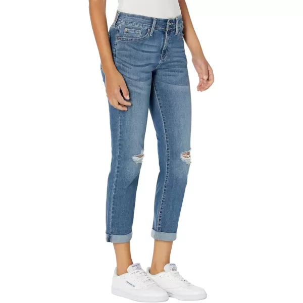 imageLevi Strauss Signature Gold Womens Mid Rise Slim Boyfriend Jeans Available in Plus SizeOne and Onlywaterless