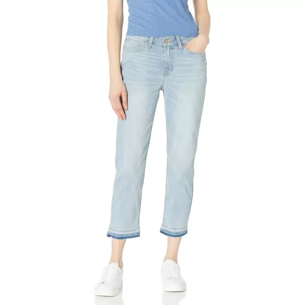 imageLevi Strauss Signature Gold Womens Mid Rise Slim Boyfriend Jeans Available in Plus SizeRoyal Olympic  Released Hem