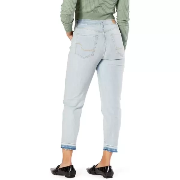 imageLevi Strauss Signature Gold Womens Mid Rise Slim Boyfriend Jeans Available in Plus SizeRoyal Olympic  Released Hem