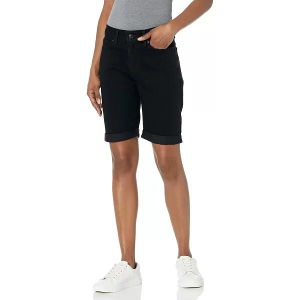 imageSignature by Levi Strauss ampamp Co Gold Label Womens MidRise Bermuda Shorts Also Available in PlusBlack Opal