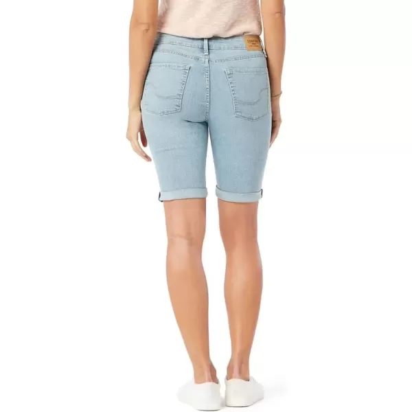 imageSignature by Levi Strauss ampamp Co Gold Label Womens MidRise Bermuda Shorts Also Available in PlusCrystal Star