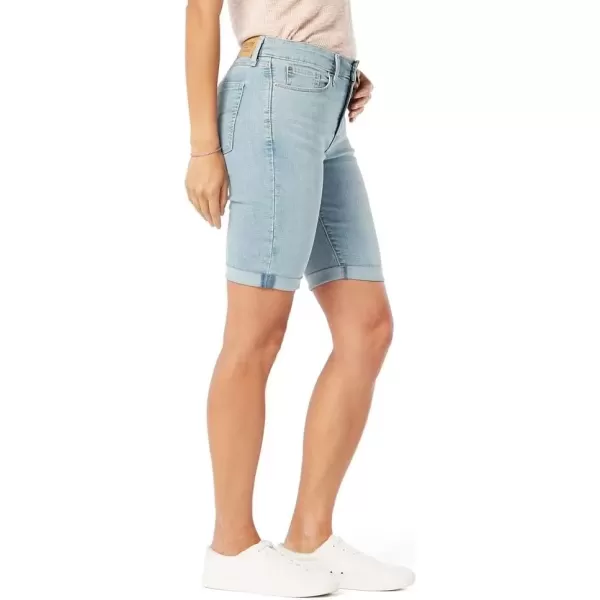 imageSignature by Levi Strauss ampamp Co Gold Label Womens MidRise Bermuda Shorts Also Available in PlusCrystal Star