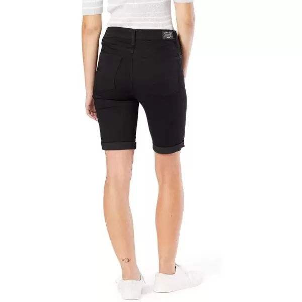 imageSignature by Levi Strauss ampamp Co Gold Label Womens MidRise Bermuda Shorts Also Available in PlusNight Sky