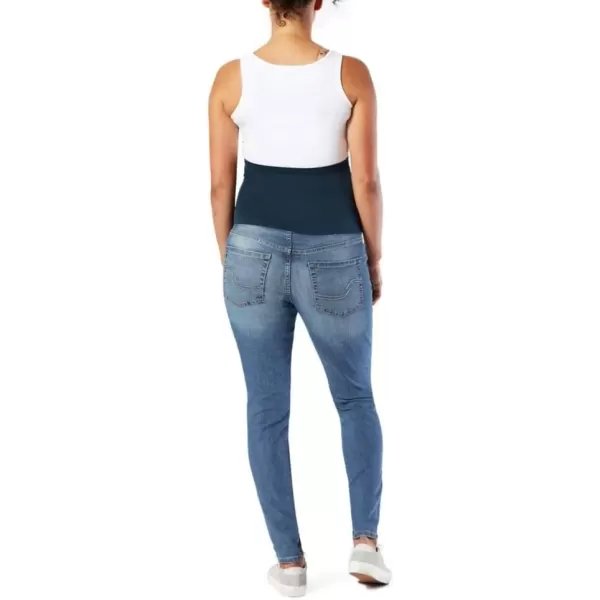 imageSignature by Levi Strauss ampamp Co Womens Maternity Skinny JeansBlue Icewaterless
