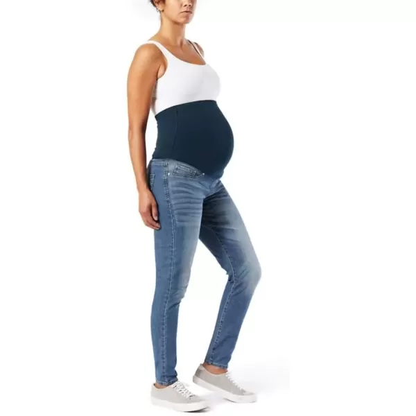 imageSignature by Levi Strauss ampamp Co Womens Maternity Skinny JeansBlue Icewaterless