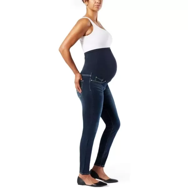 imageSignature by Levi Strauss ampamp Co Womens Maternity Skinny JeansBlue Lagunawaterless