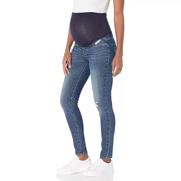 imageSignature by Levi Strauss ampamp Co Womens Maternity Skinny JeansDark Ivy