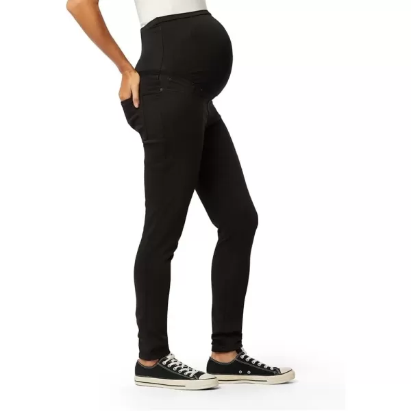 imageSignature by Levi Strauss ampamp Co Womens Maternity Skinny JeansNoir  Waterless