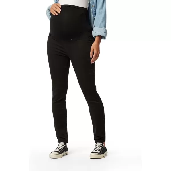 imageSignature by Levi Strauss ampamp Co Womens Maternity Skinny JeansNoir  Waterless
