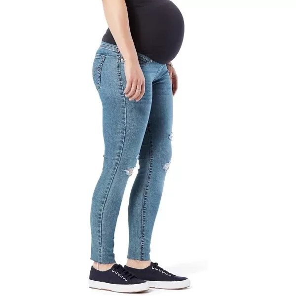 imageSignature by Levi Strauss ampamp Co Womens Maternity Skinny JeansRoyal Marina